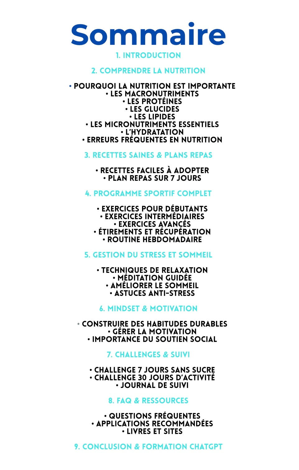Pack Complet : Nutrition + Entraînement 7J + Bonus Offert